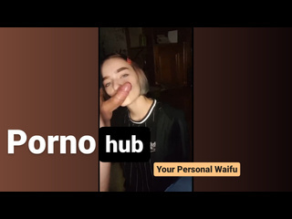 [pornhub] : your personal waifu - adult freshman exposes her cute face to cum